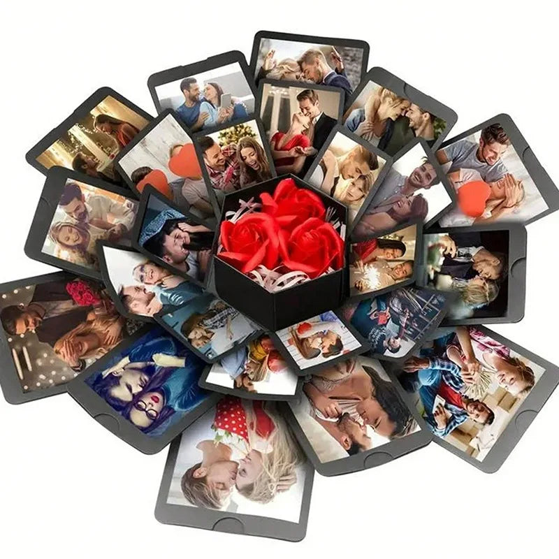 Hexagon Photo Album Box