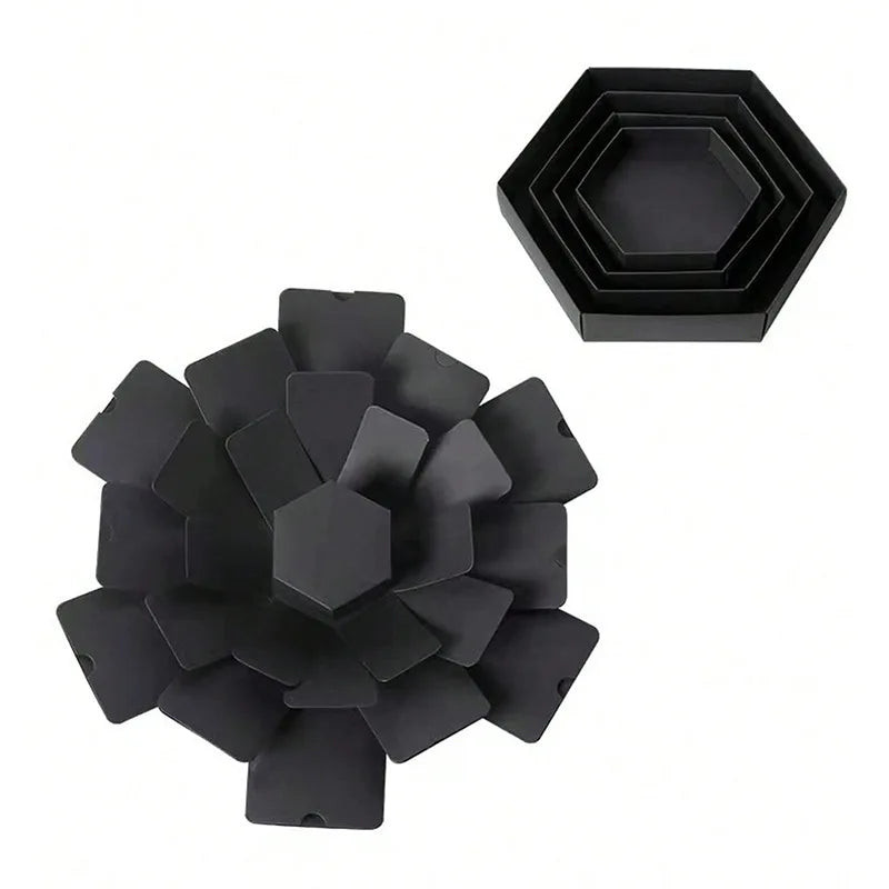 Hexagon Photo Album Box