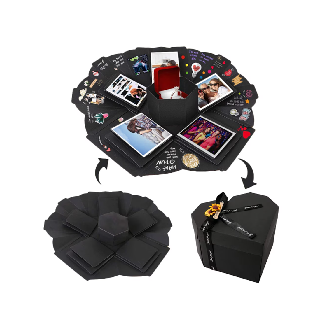 Hexagon Photo Album Box